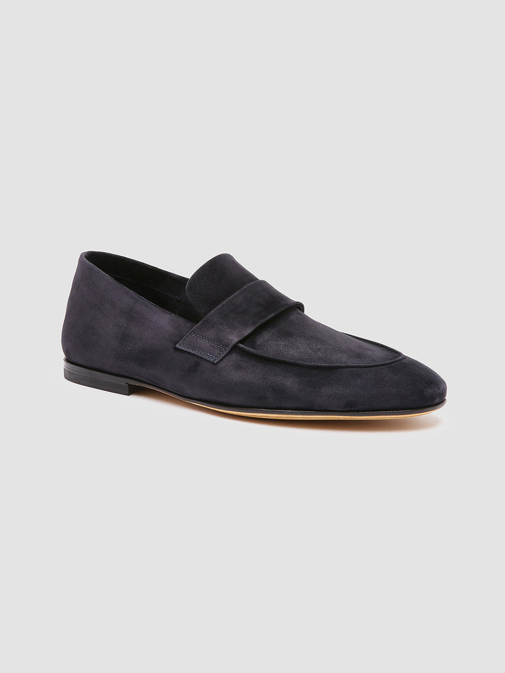 AIRTO 001 - Blaue Slipper aus Wildleder - image 3,side view