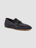 AIRTO 001 - Blaue Slipper aus Wildleder - thumb image 3,side view