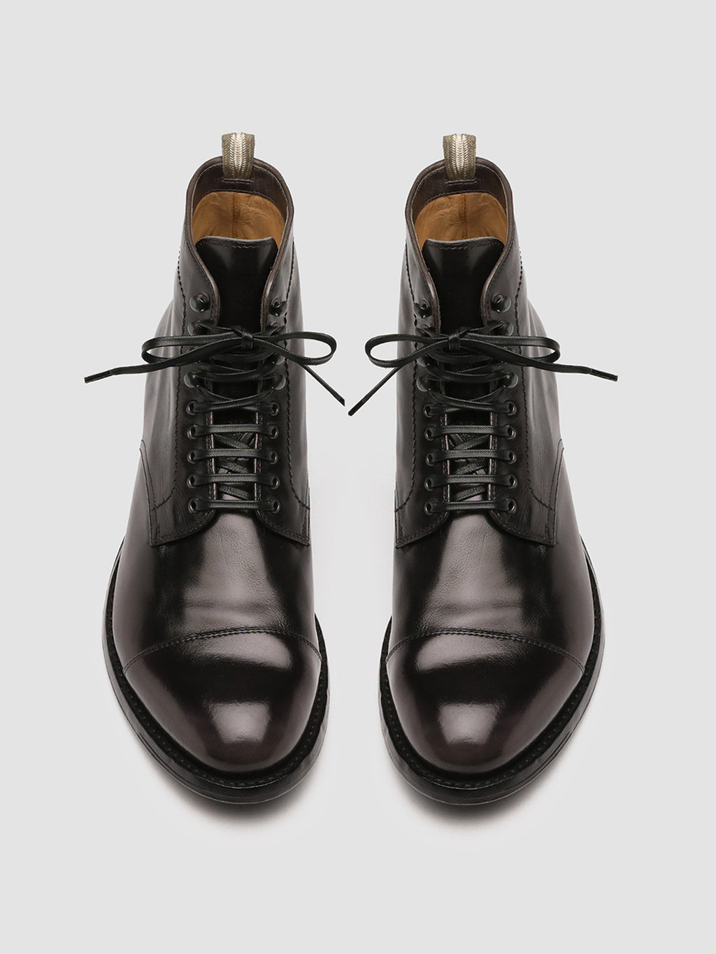 ANATOMIA 016 - Grey Leather Ankle Boots - image 2,side view