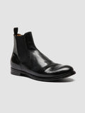 ANATOMIA 083 - Schwarze Chelsea-Stiefel aus Leder - thumb image 3,side view