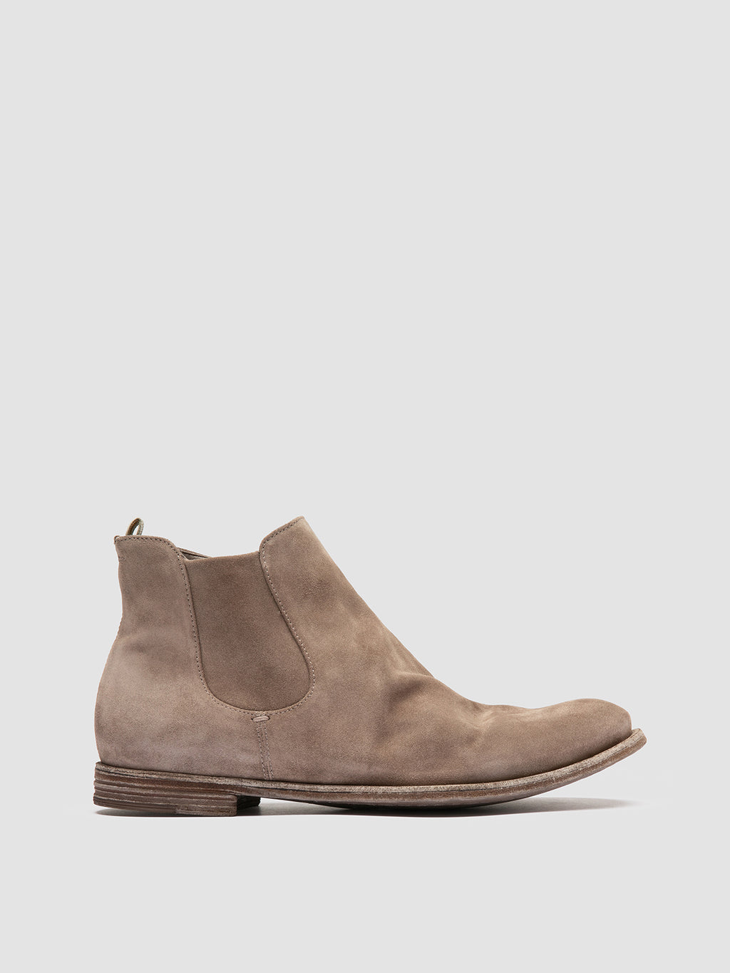 ARCHIVE 514 - Grey Suede Zipped Boots - image 1,side view