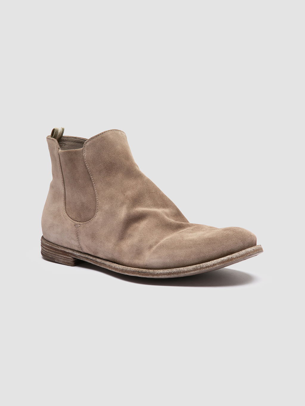 ARCHIVE 514 - Grey Suede Zipped Boots - image 3,side view