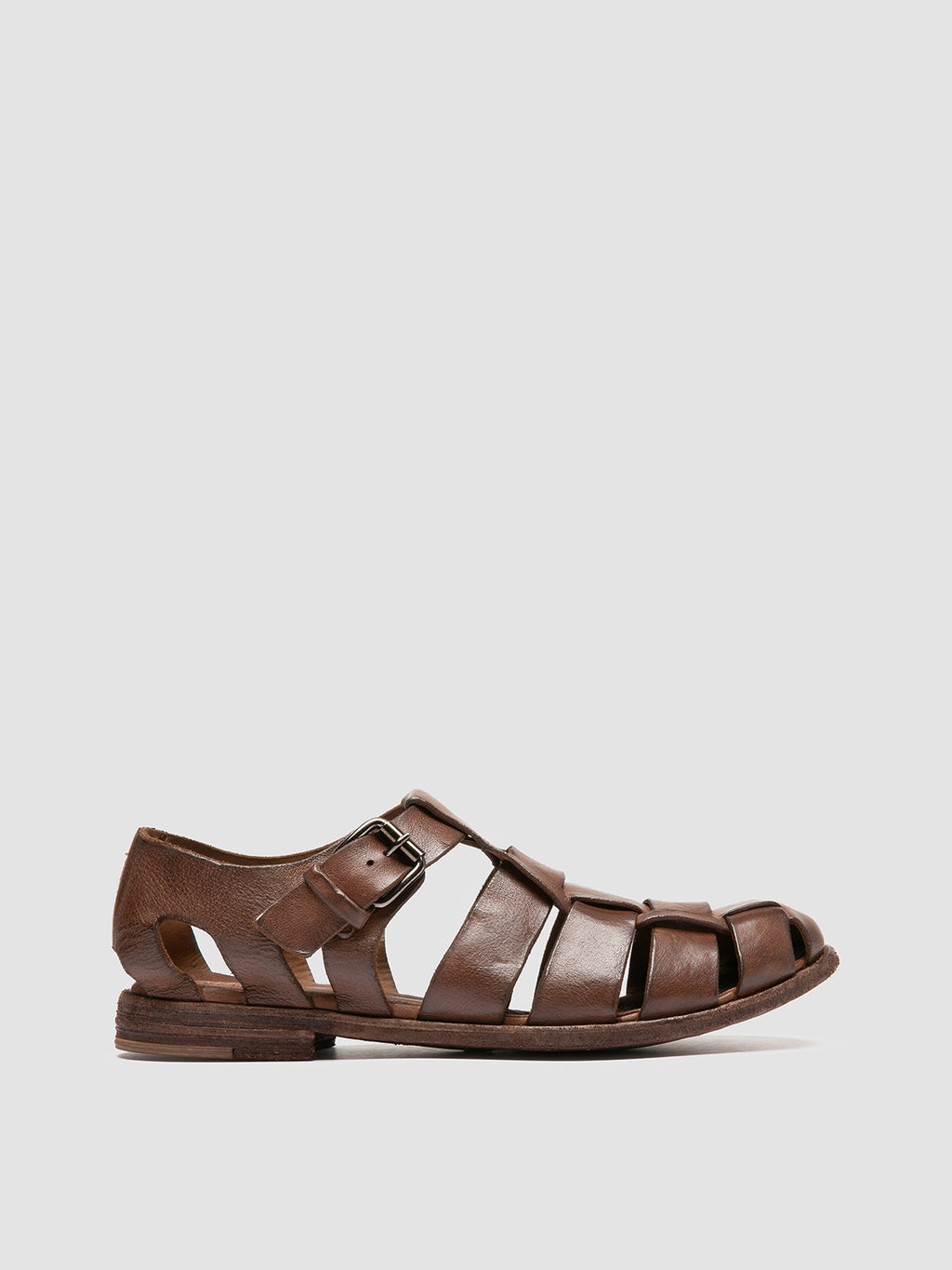 ARCHIVE 521 - braune Ledersandalen - image 1,side view