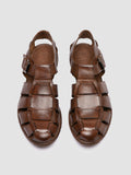 ARCHIVE 521 - braune Ledersandalen - thumb image 2,side view