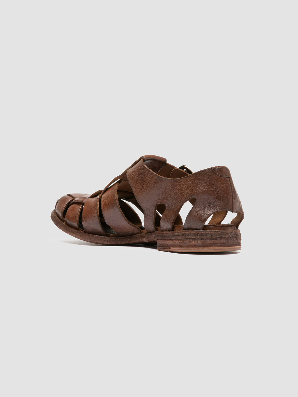 ARCHIVE 521 - braune Ledersandalen - image 4,side view