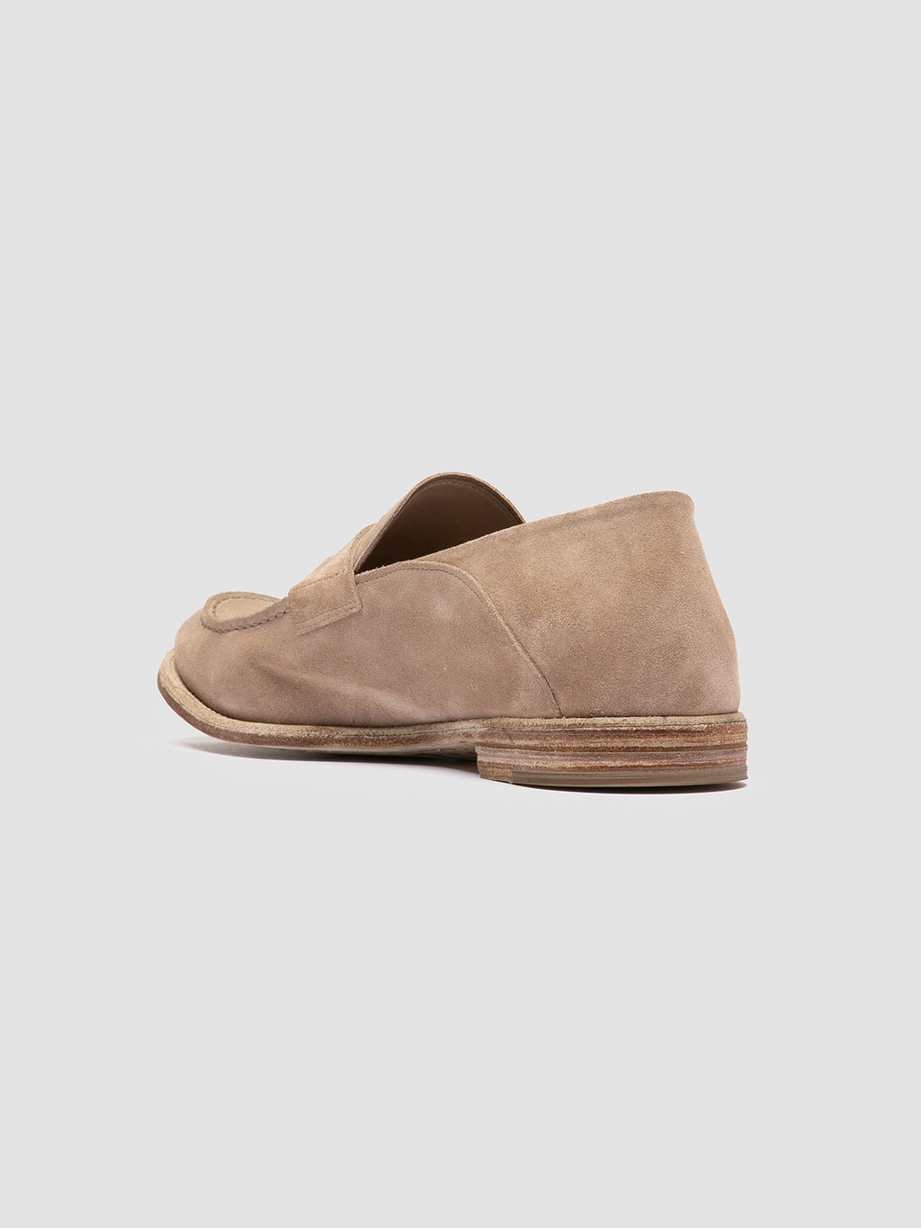 ARCHIVE 522 - Beige Suede Penny Loafers - image 4,side view