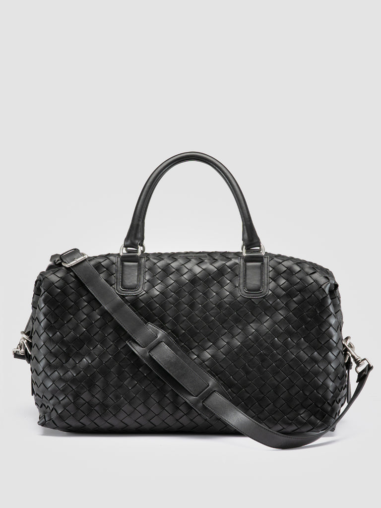 ARMOR 019 - Black Leather Travel Bag Officine Creative - 4