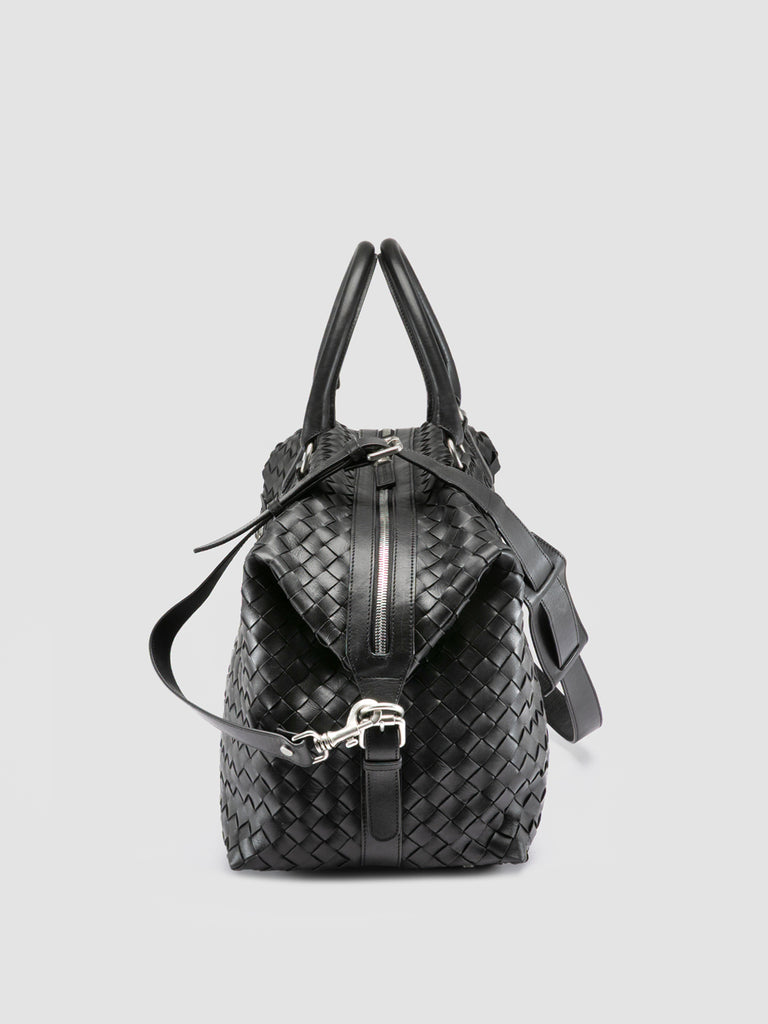 ARMOR 019 - Black Leather Travel Bag Officine Creative - 5