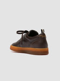 ASSET 001 - braune Low-Top-Ledersneaker - thumb image 4,side view