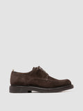 ASTON CREPE 003 - Brown Suede Derby Shoes - thumb image 1,side view