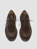 ASTON CREPE 003 - Brown Suede Derby Shoes - thumb image 2,side view