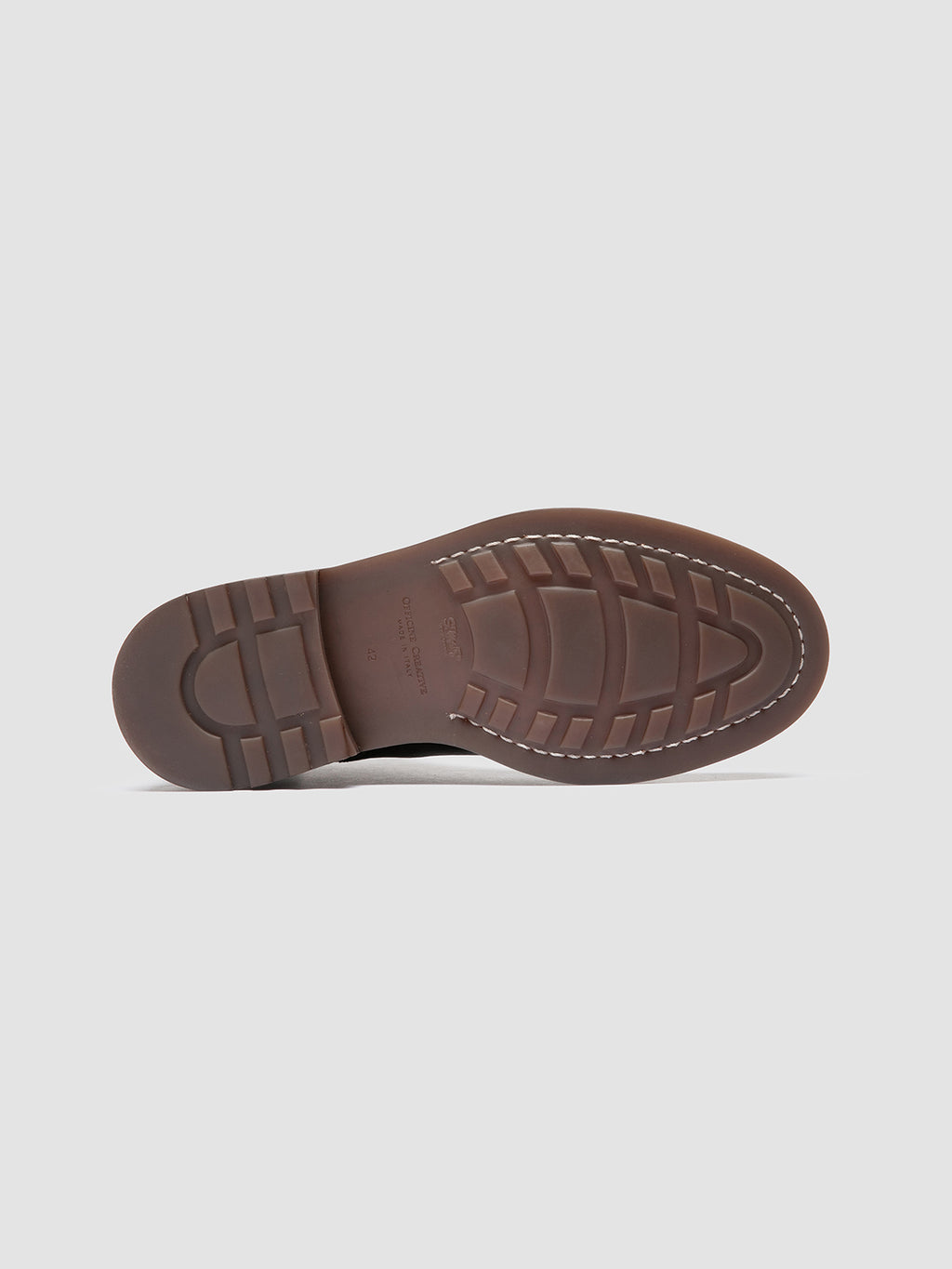 ASTON FLEXI 001 - Burgundy Leather Derby Shoes - image 5,side view