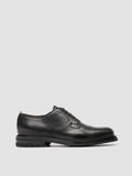 ASTON FLEXI 001 - Schwarze Derby-Schuhe aus Leder - thumb image 1,side view