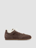 AWAY 102 - Taupe Suede Sneakers - thumb image 1,side view