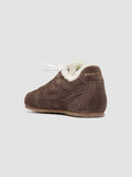 AWAY 102 - Taupe Suede Sneakers - thumb image 4,side view
