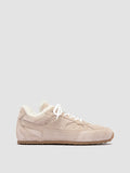 AWAY 102 - Ivory Suede Sneakers - thumb image 1,side view
