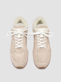 AWAY 102 - Ivory Suede Sneakers - thumb image 2,side view