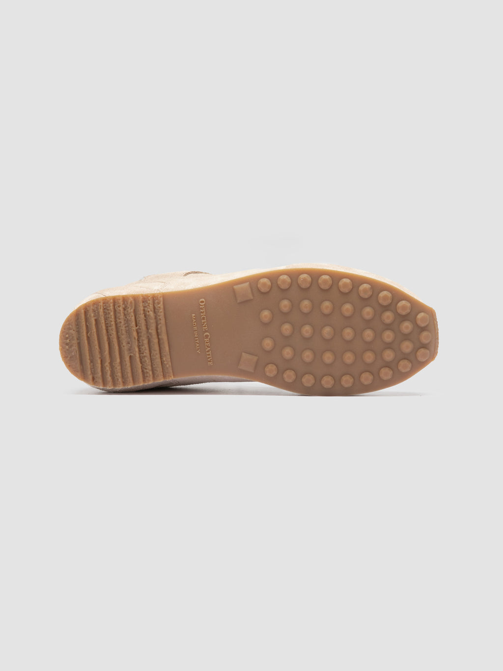 AWAY 102 - Ivory Suede Sneakers - image 5,side view