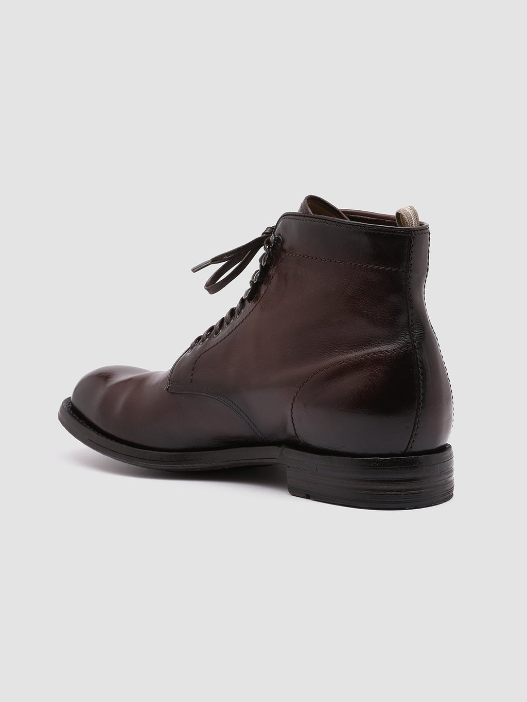 BALANCE 003 - Braune Schnürstiefel aus Leder - image 4,side view