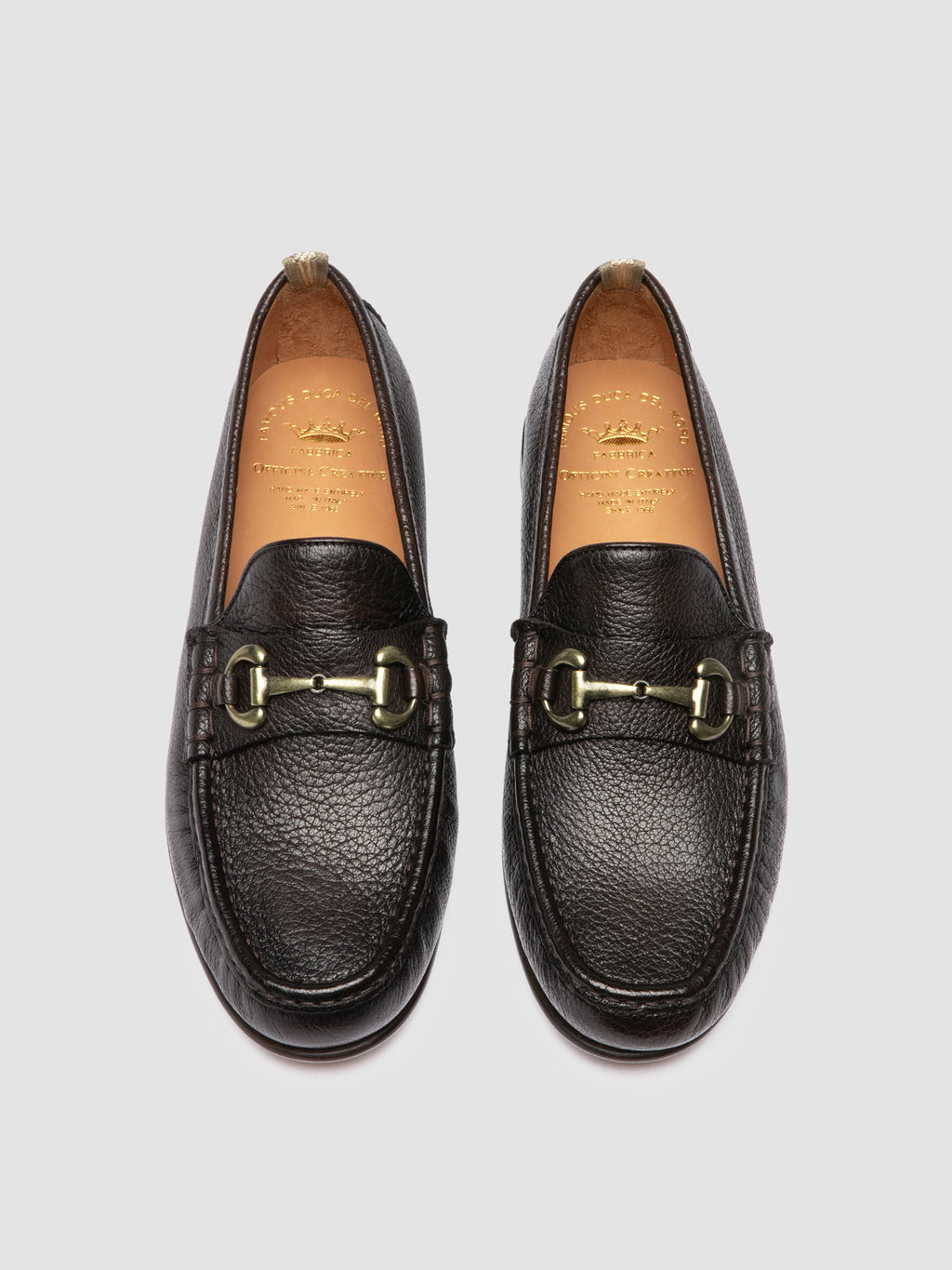 BALFRON 003 - Brown Leather Penny Loafer - image 2,side view