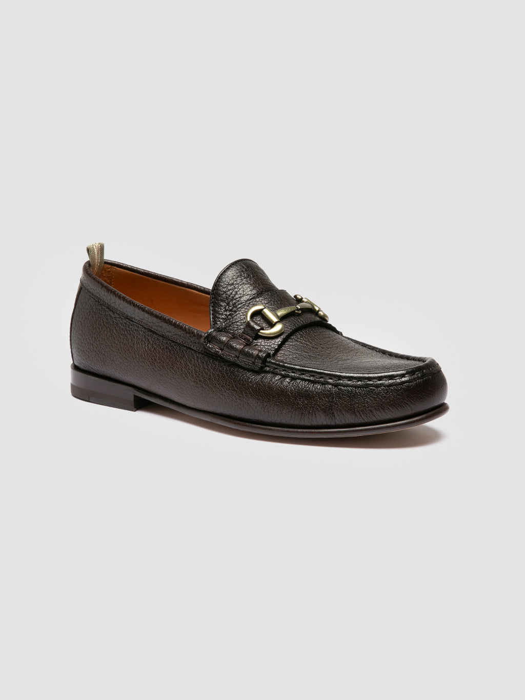 BALFRON 003 - Brown Leather Penny Loafer - image 3,side view