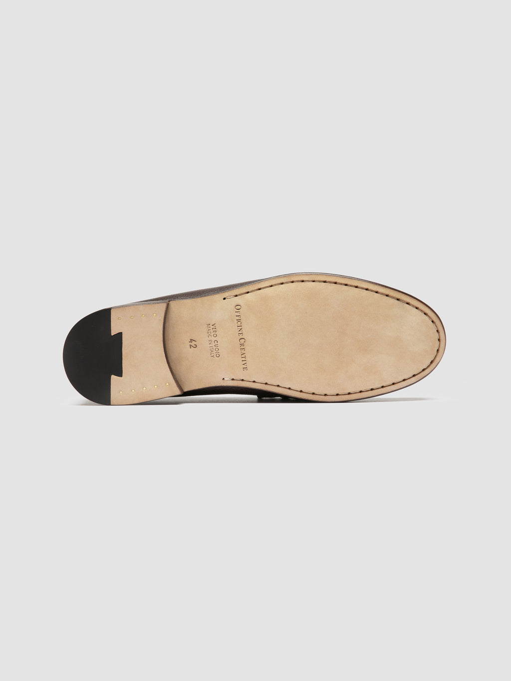 BALFRON 003 - Brown Leather Penny Loafer - image 5,side view