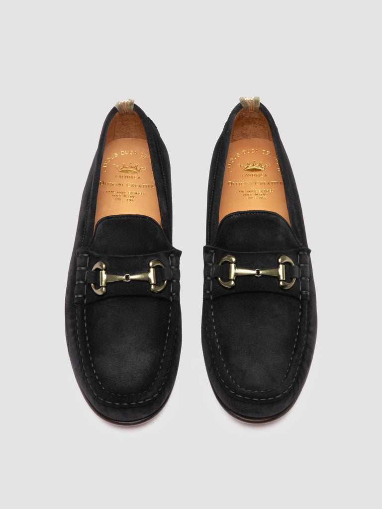 BALFRON 003 - Blue Suede Penny Loafer Officine Creative - 2
