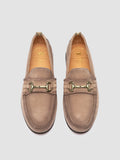 BALFRON 003 - Taupe Suede Penny Loafer - thumb image 2,side view