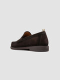 BALFRON FLEXI 001 - Brown Suede Penny Loafers - thumb image 4,side view