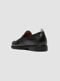 BALFRON FLEXI 001 - Black Leather Penny Loafers - thumb image 4,side view