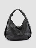 BOLINA 048 - Black Leather Shoulder Bag - thumb image 1,side view