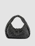 BOLINA 144 - Black Leather Handle Bag - thumb image 1,side view