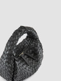 BOLINA 144 - Black Leather Handle Bag - thumb image 2,side view