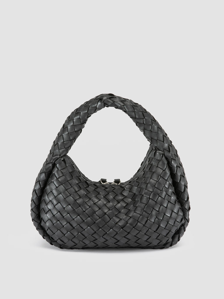 BOLINA 144 - Black Leather Handle Bag