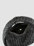 BOLINA 144 - Black Leather Handle Bag - thumb image 6,side view