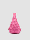 BOLINA 144 - Pink Leather Handle Bag - thumb image 3,side view