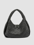 BOLINA 148 - schwarze Umhängetasche aus Leder - thumb image 1,side view