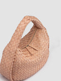 BOLINA 148 - Schultertasche aus roséfarbenem Leder - thumb image 2,side view