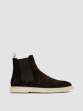 BONES 014 - Brown Suede Chelsea Boots - thumb image 1,side view