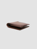 BOUDIN 02 - Braune Faltbrieftasche aus Leder - thumb image 3,side view