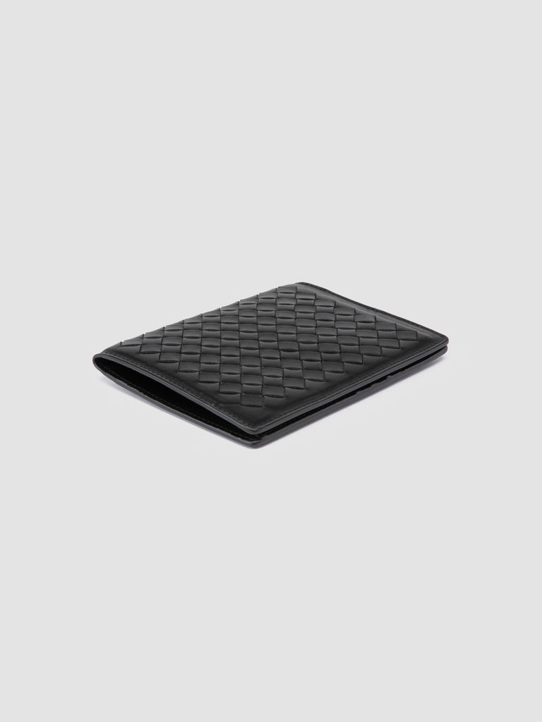 BOUDIN 127 - Black Leather Wallet Officine Creative - 3