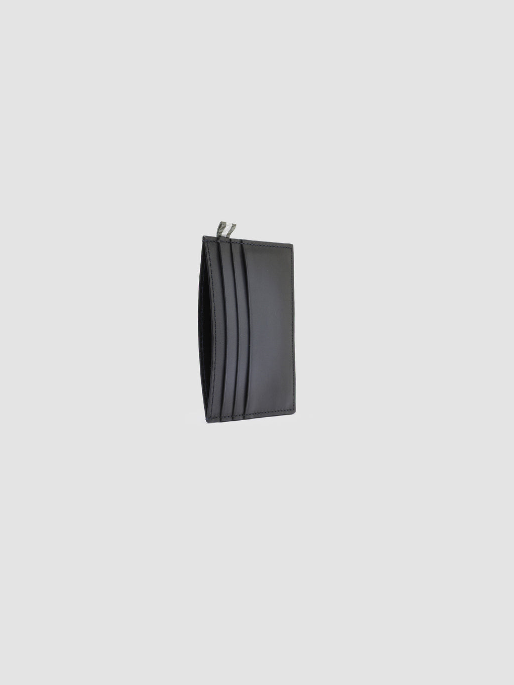 BOUDIN 22 - Blue Leather card holder - image 5,side view