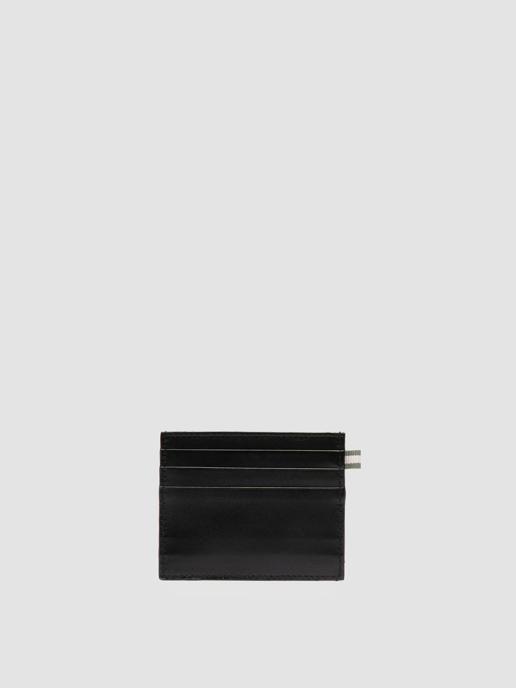 BOUDIN 22 - Black Leather card holder - image 1,side view