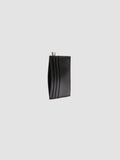BOUDIN 22 - Black Leather card holder - thumb image 4,side view