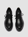 BULLA 001 - Schwarze Derby-Schuhe aus Leder - thumb image 2,side view