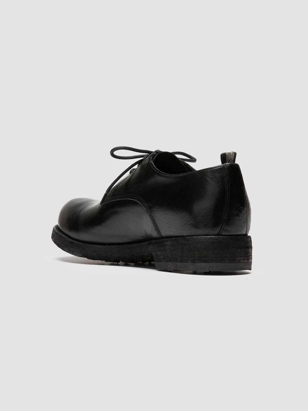 BULLA DD 101 - Black Leather Derby Shoes - image 4,side view