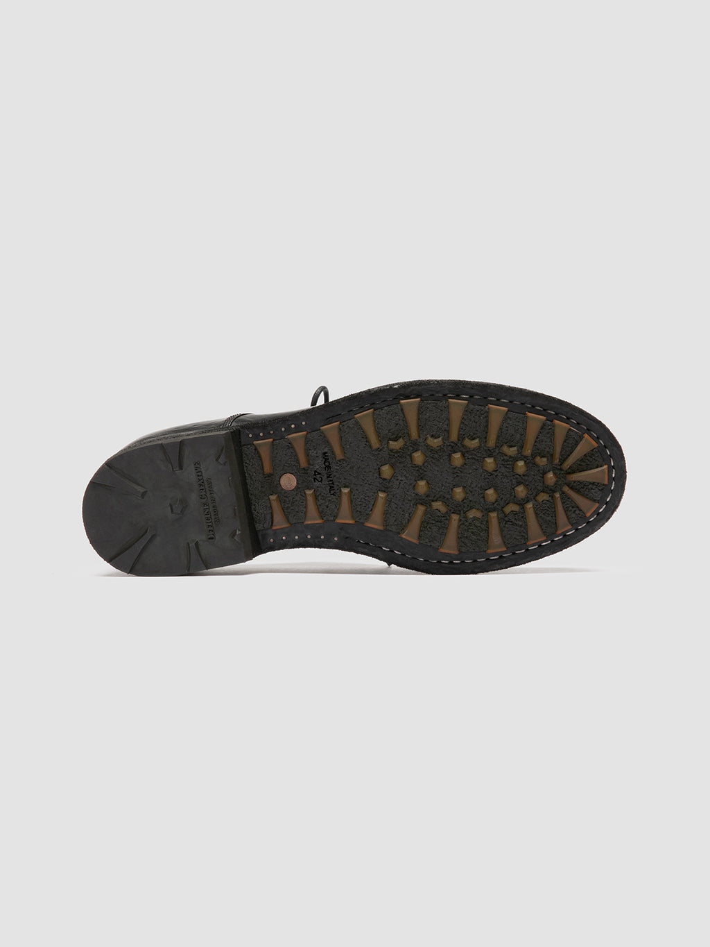 BULLA DD 101 - Black Leather Derby Shoes - image 5,side view