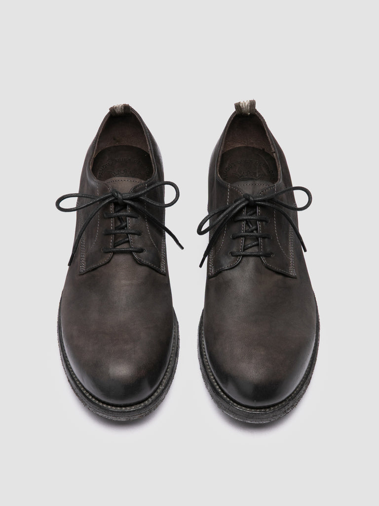BULLA DD 101 - Grey Leather Derby Shoes Officine Creative - 2