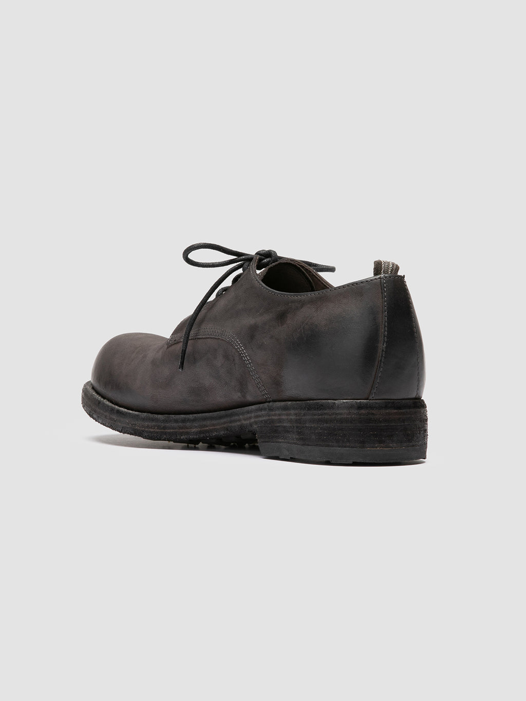 BULLA DD 101 - Graue Derby-Schuhe aus Leder - image 4,side view