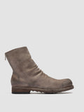 BULLA DD 103 - Grey Suede Zipped Boots - thumb image 1,side view